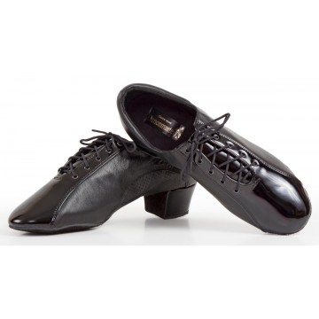 Мужские туфли для бальных танцев «DanceMaster 4520 кожа лак» латина 4см