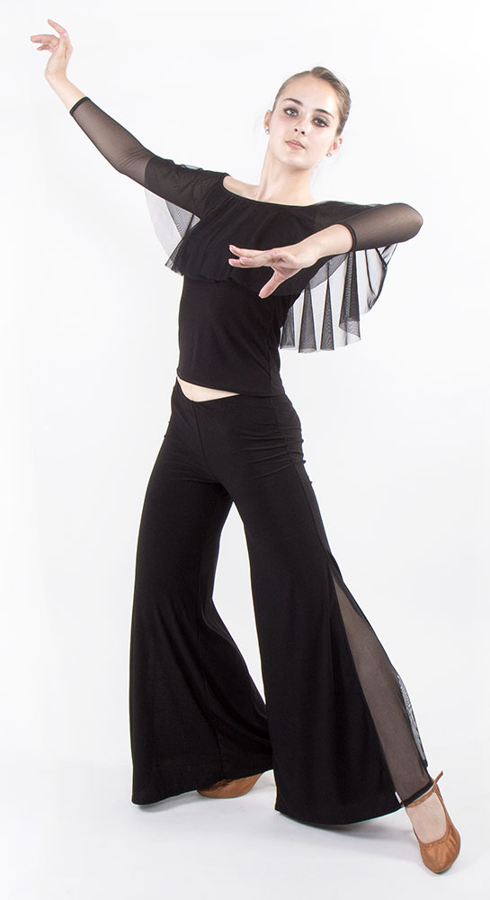 Женские брюки для бальных танцев SM Collection «Светлана» купить винтернет-магазине EsMio.ru