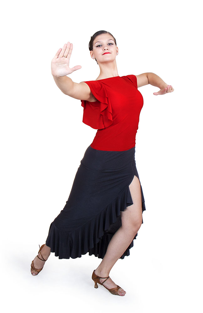 Юбка для бальных танцев SM Collection «Франческа» танго купить в  интернет-магазине EsMio.ru