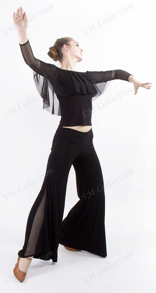 Женские брюки для бальных танцев SM Collection «Светлана» купить винтернет-магазине EsMio.ru